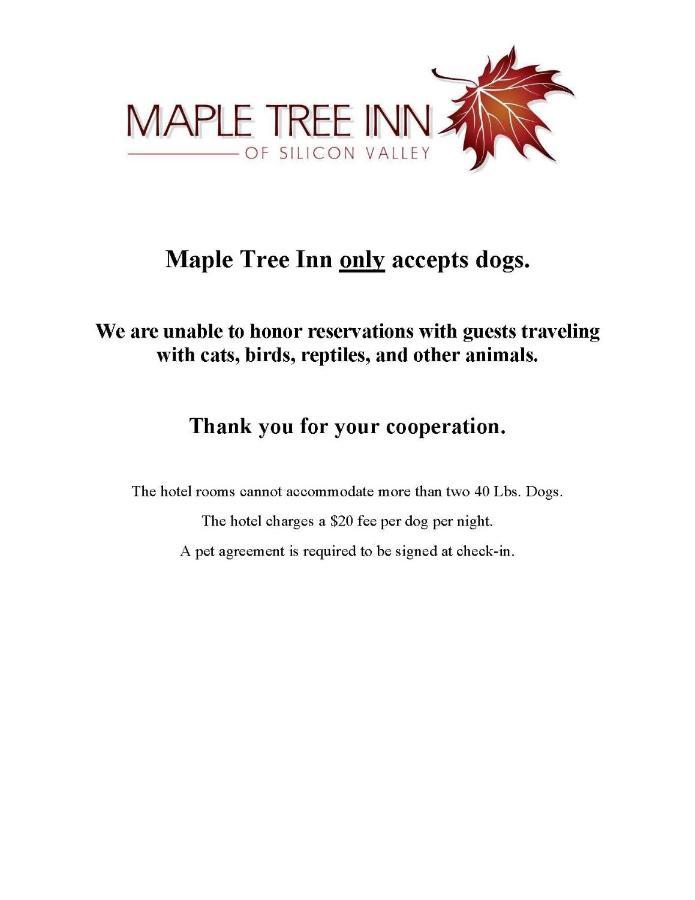 Maple Tree Inn Sunnyvale Zewnętrze zdjęcie